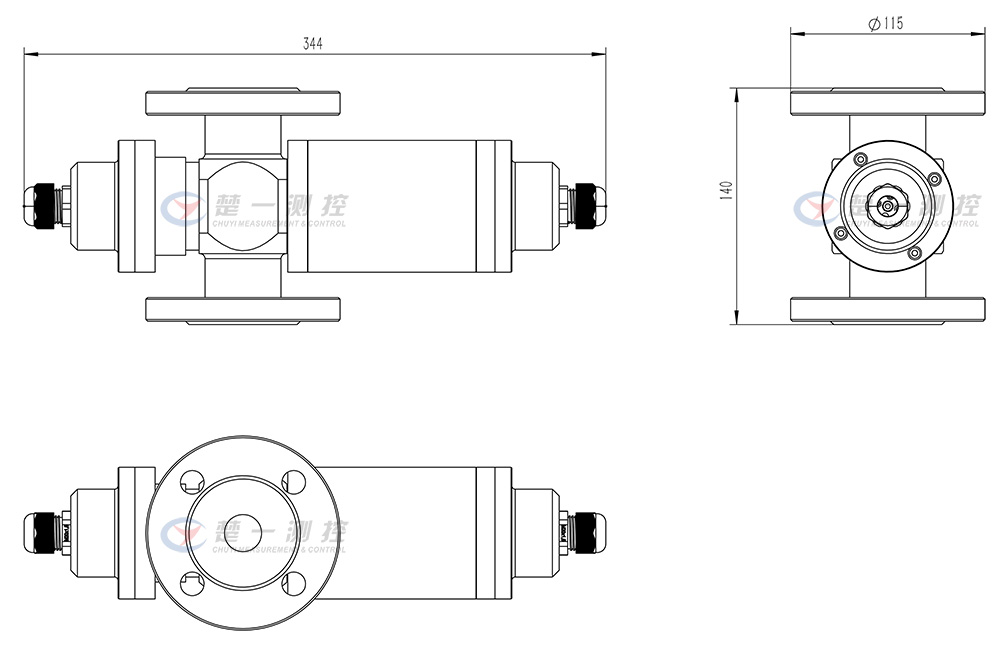 CYS-EX-SA2可見掃描光譜儀產品尺寸