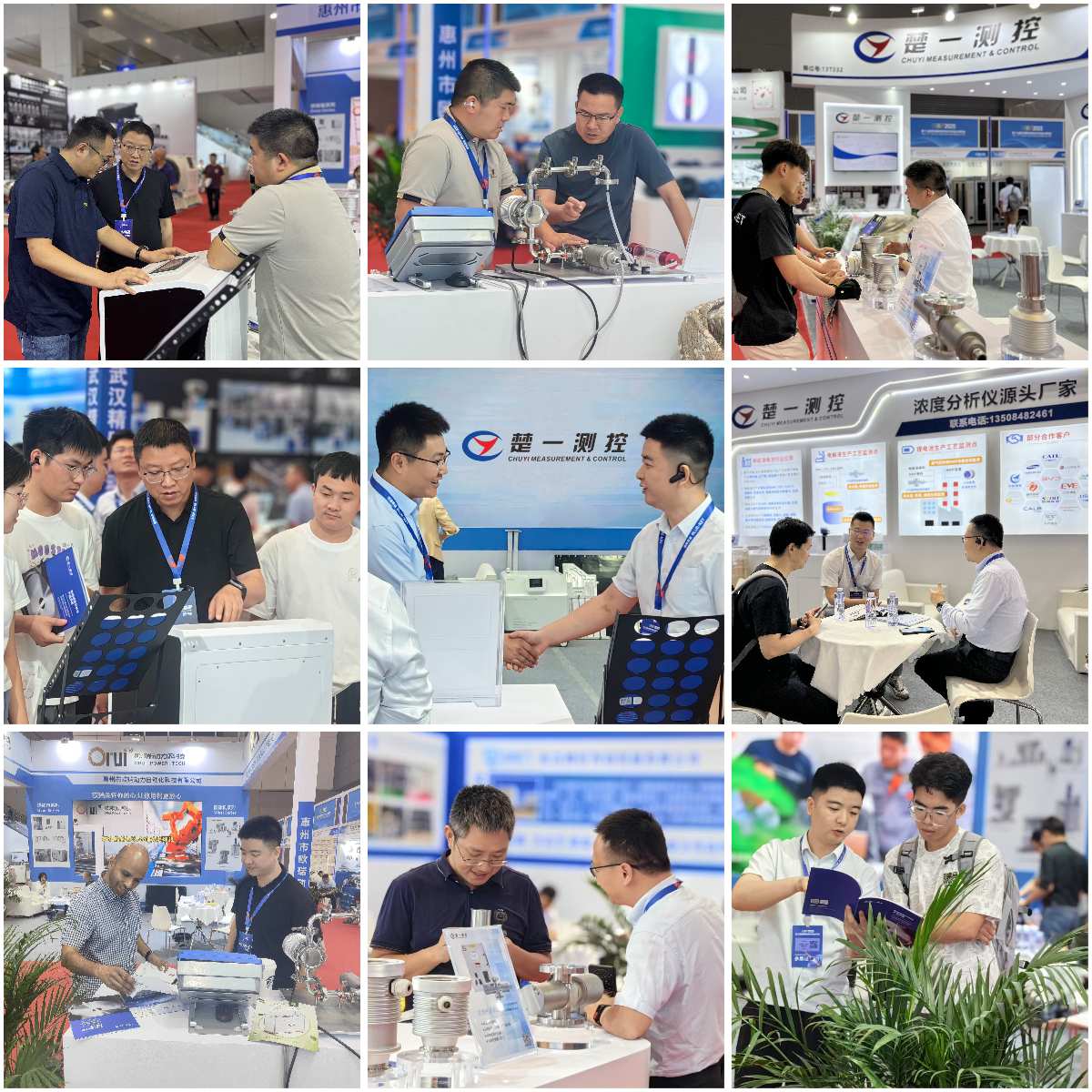 楚一測(cè)控參加CIBF2025展會(huì)盛況